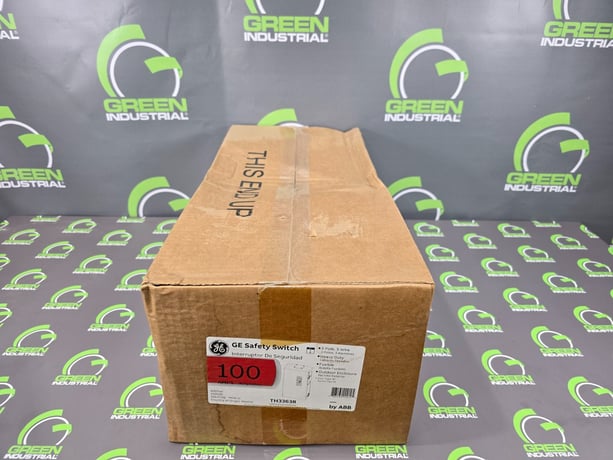 100 Amp. ABB / General Electric, TH3363R, fusible safety disconnect switch, 3 pole, 600 VAC, Nema 3R, new - Image 1