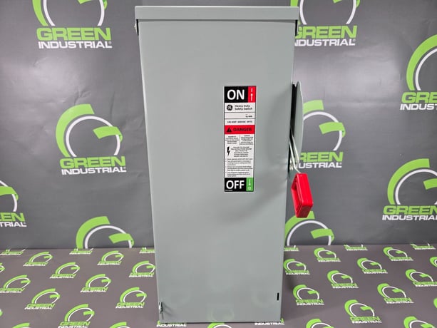 100 Amp. ABB / General Electric, TH3363R, fusible safety disconnect switch, 3 pole, 600 VAC, Nema 3R, new - Image 2