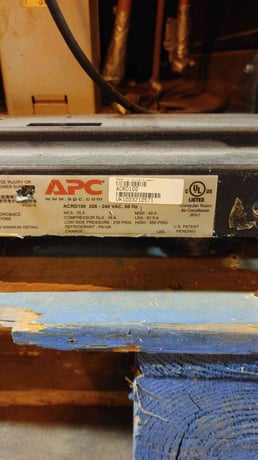 10 Ton, APC #ACRD100, InRow RD CRAC Unit, Air Cooled, R410A, 550/238 psig, 208-240 VAC, 2010 - Image 5