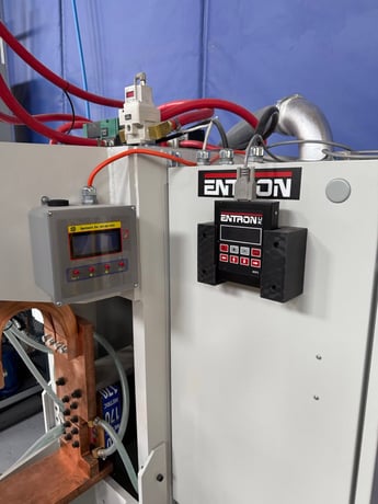 170 KVA Spot Weld Inc. #P2-MF-170-18-463, Press Projection Spot Welder, 18" Throat depth, 6" bore x 5" stroke - Image 2