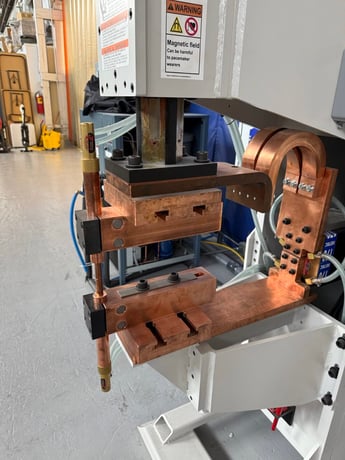170 KVA Spot Weld Inc. #P2-MF-170-18-463, Press Projection Spot Welder, 18" Throat depth, 6" bore x 5" stroke - Image 3