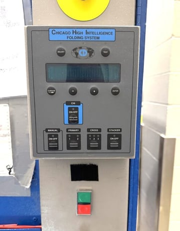 1-Lane Chicago #SP-4, Folder Crossfolder w/4-Lane Folder/Accumulator, 5.8 HP, 480 V, 2008 - Image 7