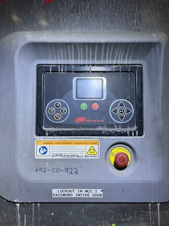 455 cfm, 125 psi, Ingersoll-Rand #R75i-A125, rotary screw air compressor, 100 HP, 2015 - Image 3