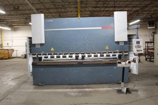 176 Ton, Durma Synchro-Hydraulic Press Brake #E37160, 12' overall - Image 1