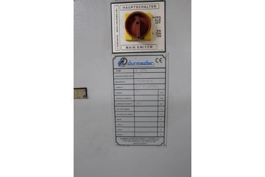 176 Ton, Durma Synchro-Hydraulic Press Brake #E37160, 12' overall - Image 10