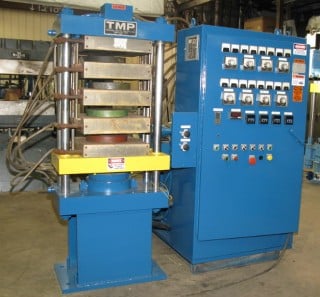 75 Ton, TMP, 4 DL' s, 18" x 18" elec.heat/wtr.cool, 13" stroke, hyd.unit & controls, #2149 - Image 1