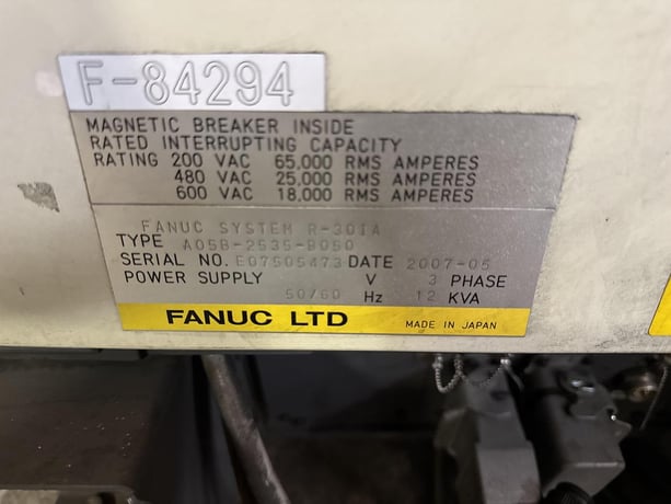 Fanuc, R-2000iB/210F, 6-Axis robot, R-30iA control, 210 Kg payload, 2655mm reach - Image 7