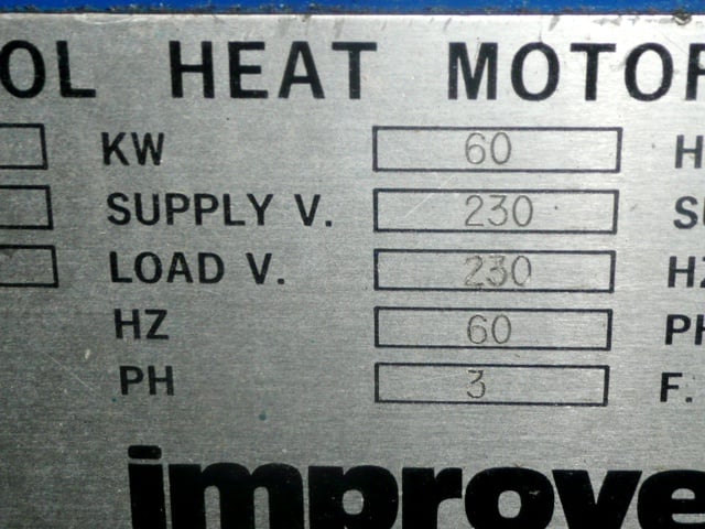 Impco #B30-SDH-180, Dual-Head Blow Molder, (2) 2.5 lb., 3.77" Extruder, 30" width x 24" H Platens w/23" - Image 9