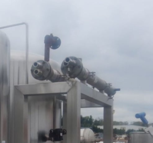Sani-Matic, CIP System Skid, 600 gallon and 300 gallon Stainless Steel Tank, 150 PSI @ 375&deg;F Shell and Tube - Image 4
