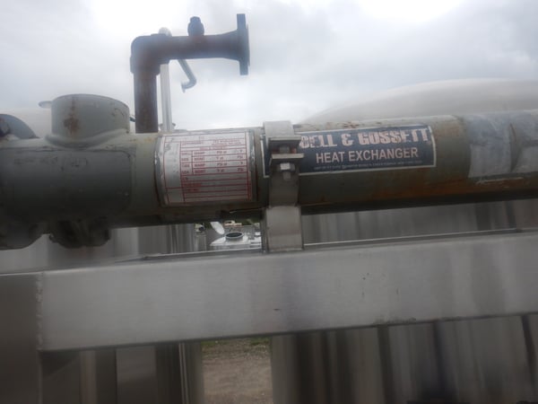 Sani-Matic, CIP System Skid, 600 gallon and 300 gallon Stainless Steel Tank, 150 PSI @ 375&deg;F Shell and Tube - Image 5