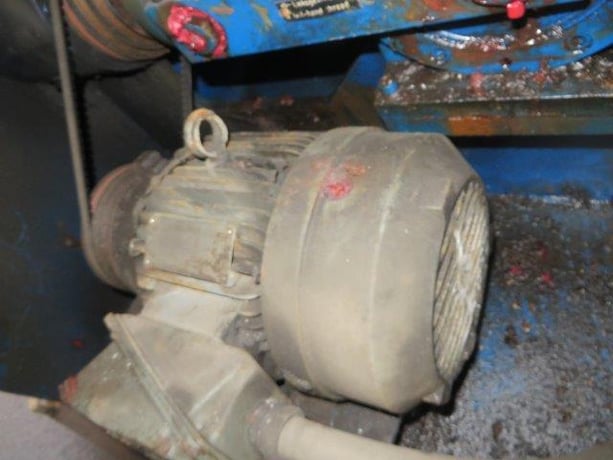 10" Krauss Maffei #SZ-21, Pusher Centrifuge, Stainless Steel, 1700 kg/cubic meter density, 9 kg load, 7.5 HP - Image 7