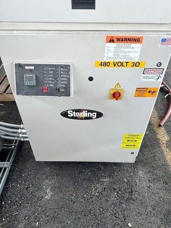 10 Ton, Sterling #SAVA10, Air Cooled Chiller, - Image 2