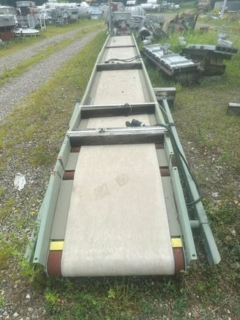 24" wide x 15' long, Hytrol, Flat Belt Conveyor, 30" width trough, 73" H discharge, 2 HP, 230/460 V - Image 6