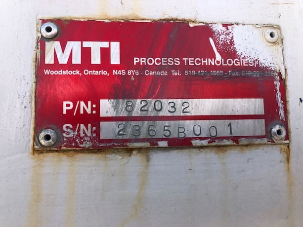 30" wide x 12' long, MTI, Cooling Belt, 2 HP, 330/575 V - Image 7