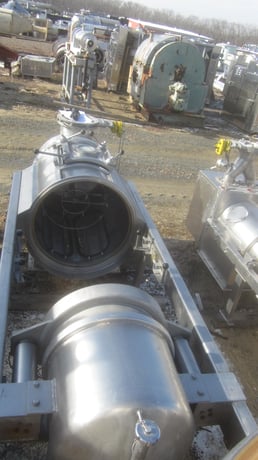 Glatt #WST30UD, Sanitary Fluid Bed Dryer, 60000 kcal/hr. Heating, 6 bar, 18.5 kW Motor, 220 V - Image 5