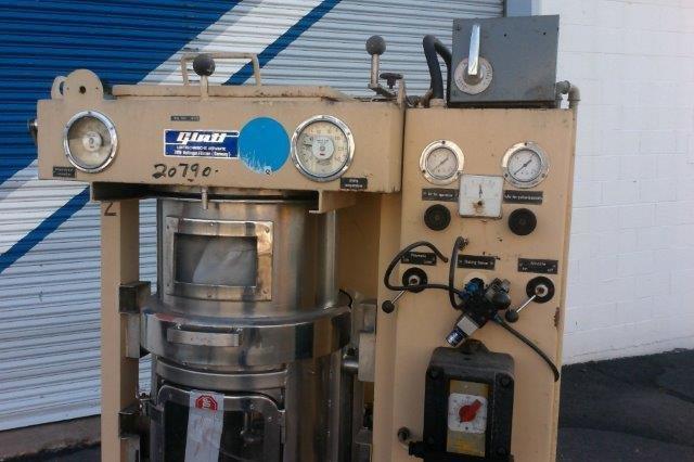 Glatt #WSG5, Stainless Steel Granulating Fluid Bed Dryer, Steam Heated Coil, Internal Blower - Image 7