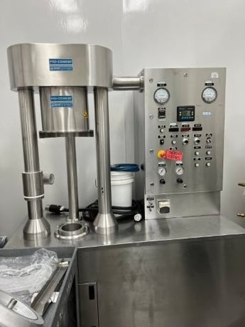 Vector #FL-M-1, Fluid Bed Dryer, Stainless Steel, 220 V, 2006 - Image 1