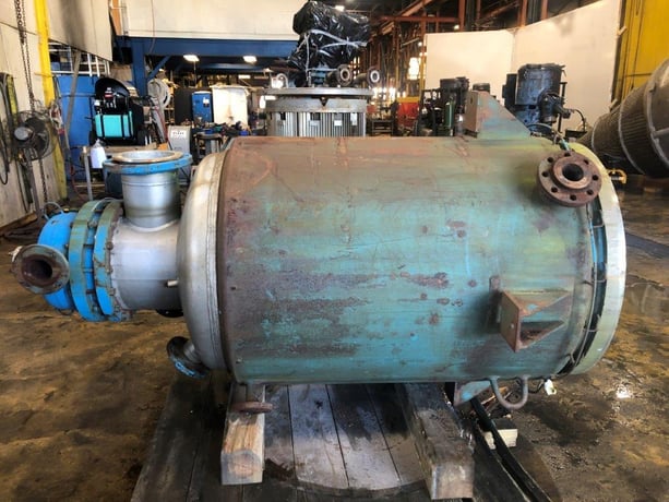 38 sq.ft. Pfaudler, Stainless Steel Wiped Film Evaporator, 36" diameter, 75 psi/FV @ 425°F Internal, 300 psi - Image 3