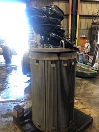 38 sq.ft. Pfaudler, Stainless Steel Wiped Film Evaporator, 36" diameter, 75 psi/FV @ 425°F Internal, 300 psi - Image 5