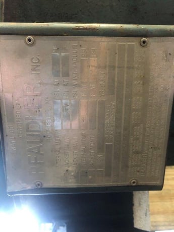 38 sq.ft. Pfaudler, Stainless Steel Wiped Film Evaporator, 36" diameter, 75 psi/FV @ 425°F Internal, 300 psi - Image 10