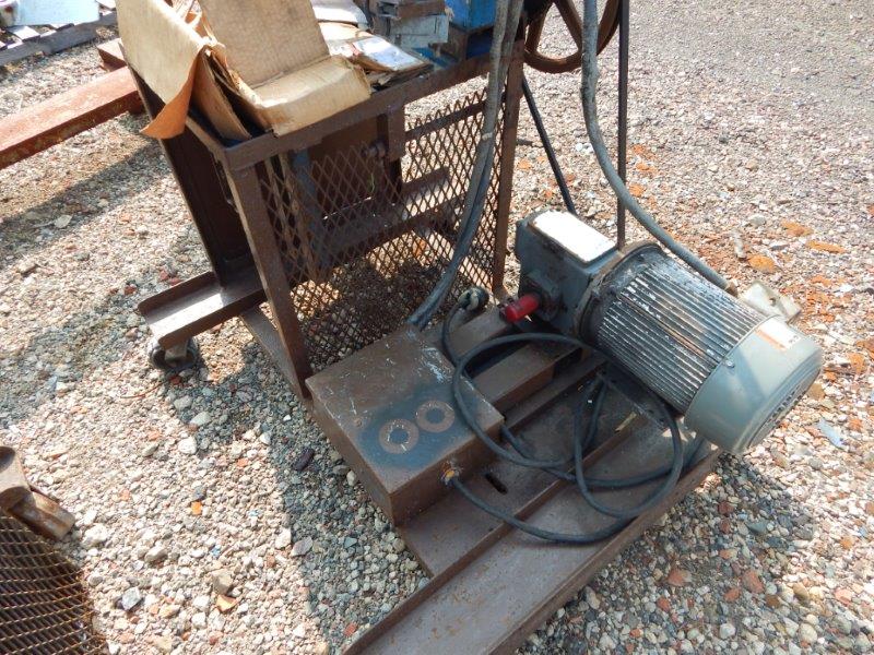 2-Roll Puller, 6" diameter x 10" L, w/Motor - Image 2