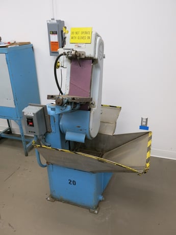 6" x 48" Engelberg #506, Wet/Dry Belt Sander, 5 HP, 230/460 V. - Image 1