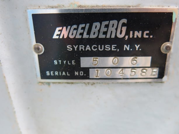 6" x 48" Engelberg #506, Wet/Dry Belt Sander, 5 HP, 230/460 V. - Image 3