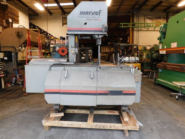 18" x 22" Marvel #8-Mark-III, vertical band saw, 18" round cutting capacity, 18" square cutting capacity, 2013 - Image 1