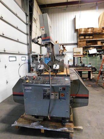 18" x 22" Marvel #8-Mark-III, vertical band saw, 18" round cutting capacity, 18" square cutting capacity, 2013 - Image 4