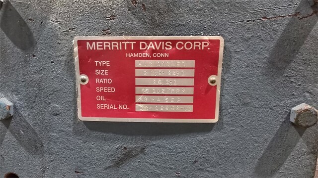 3.5" Merritt/Davis Standard, single screw extruder, 5.5" x 5.5" feed throat, 24:1 L/D, air cooled barrel, 5 - Image 3