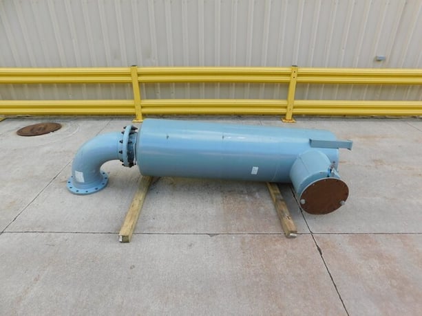 Universal #AET-SDY-12, blower silencer, part #1000026144, 12" flanges - Image 2