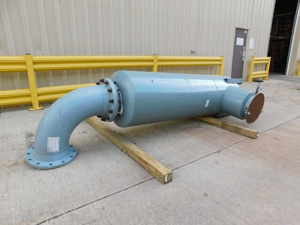 Universal #AET-SDY-12, blower silencer, part #1000026144, 12" flanges - Image 3