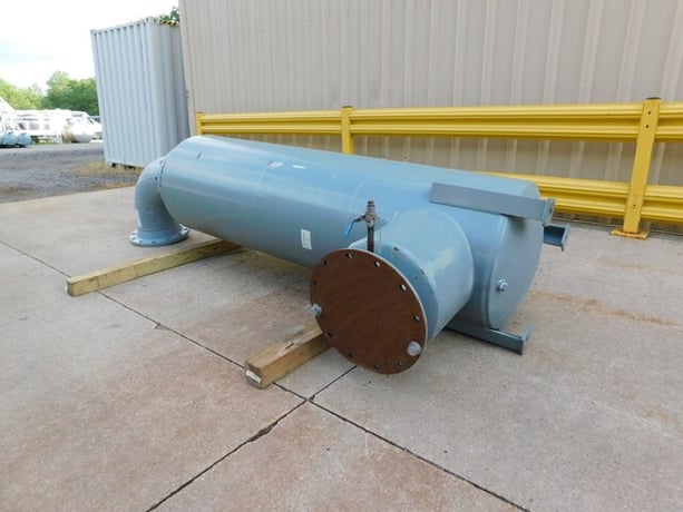 Universal #AET-SDY-12, blower silencer, part #1000026144, 12" flanges - Image 4