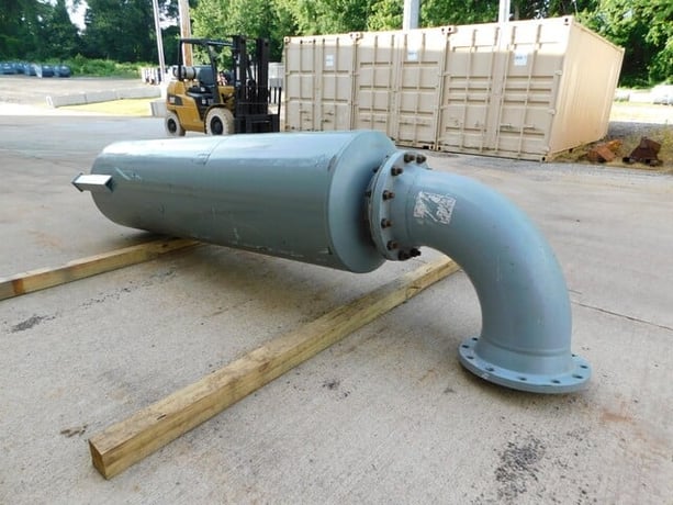 Universal #AET-SDY-12, blower silencer, part #1000026144, 12" flanges - Image 7