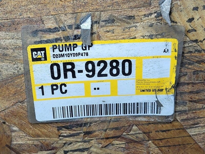 Caterpillar #0R-9280, axial piston pump double variable displacement, remanufactured, like new - Image 3