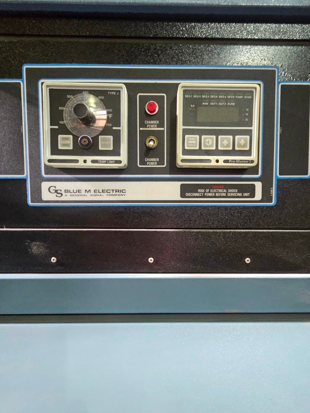 24" width x 48" H x 24" D Blue M #MP-167F-HP, 750°F - Image 5