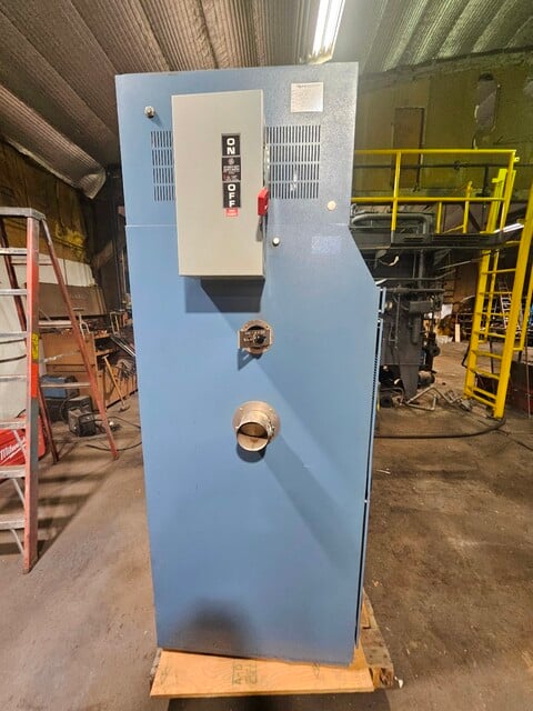 24" width x 48" H x 24" D Blue M #MP-167F-HP, 750°F - Image 6