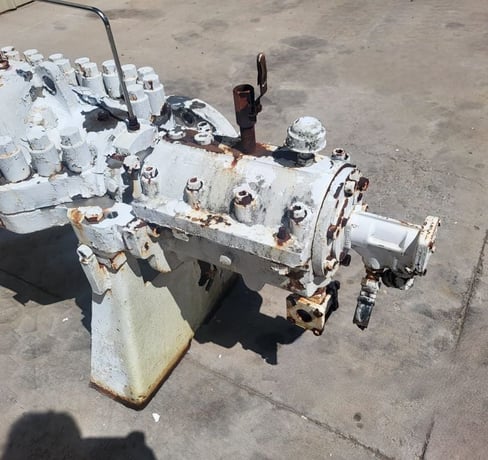Sulzer Bingham #3x6x9C MSD horizontal multi-stage centrifugal pump, complete pump, counter clock wise rotation - Image 9