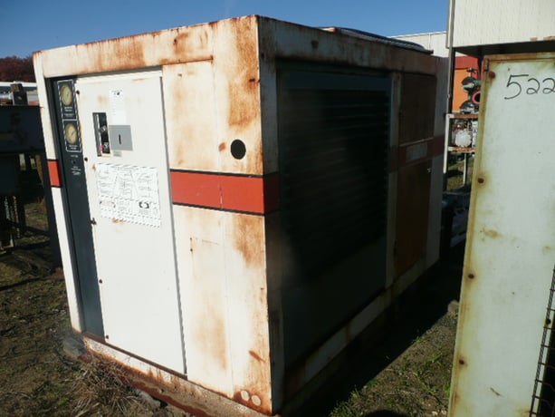 125 psi, Gardner Denver, rotary screw air compressor, 100 HP - Image 2