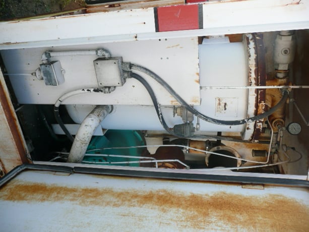 125 psi, Gardner Denver, rotary screw air compressor, 100 HP - Image 3