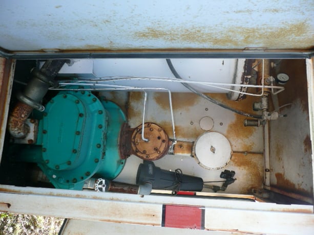 125 psi, Gardner Denver, rotary screw air compressor, 100 HP - Image 5