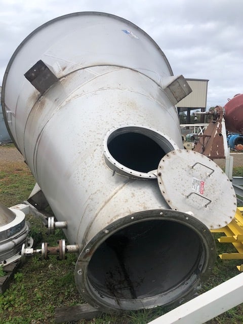 1048 cu.ft., Imperial Industries, 316 Stainless Steel Conical Silo - Image 2
