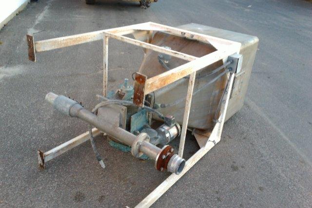 33" x 36" X 36" Rectangular Steel Hopper - Image 7