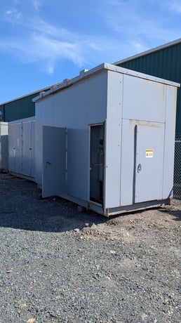 750 KVA 12470 Primary, 600 Secondary, Power Systems enclosed mini substations, 2014 - Image 1
