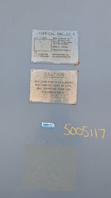 Siemens, Tiastar, MCC (x3), full Profinet ctrl & monitoring system, 2013 - Image 4