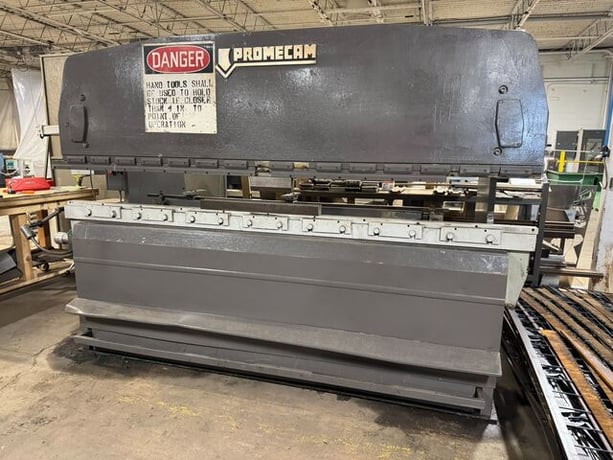 88 Ton, Promecam #RG-80-30, up-acting hydraulic brake, 10' overall, 96" between housing, 4" stroke, 14.6" - Image 2