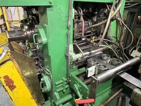 4" x 12" x 16" MECO, 4 High Rolling Mill Line, non-reversing, 300/600 FPM, coil 16" ID & 46" outside - Image 4