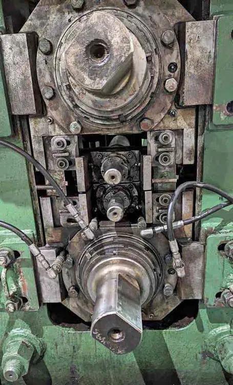 4" x 12" x 16" MECO, 4 High Rolling Mill Line, non-reversing, 300/600 FPM, coil 16" ID & 46" outside - Image 5
