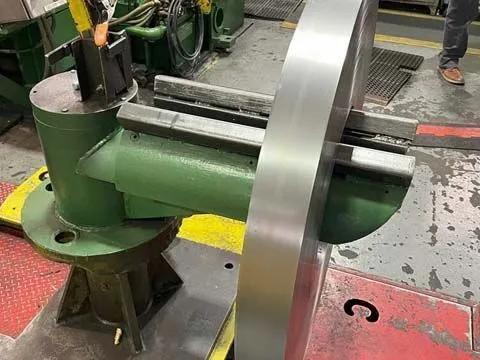4" x 12" x 16" MECO, 4 High Rolling Mill Line, non-reversing, 300/600 FPM, coil 16" ID & 46" outside - Image 6