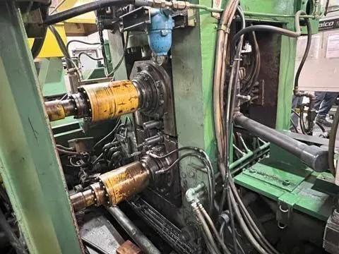 4" x 12" x 16" MECO, 4 High Rolling Mill Line, non-reversing, 300/600 FPM, coil 16" ID & 46" outside - Image 8
